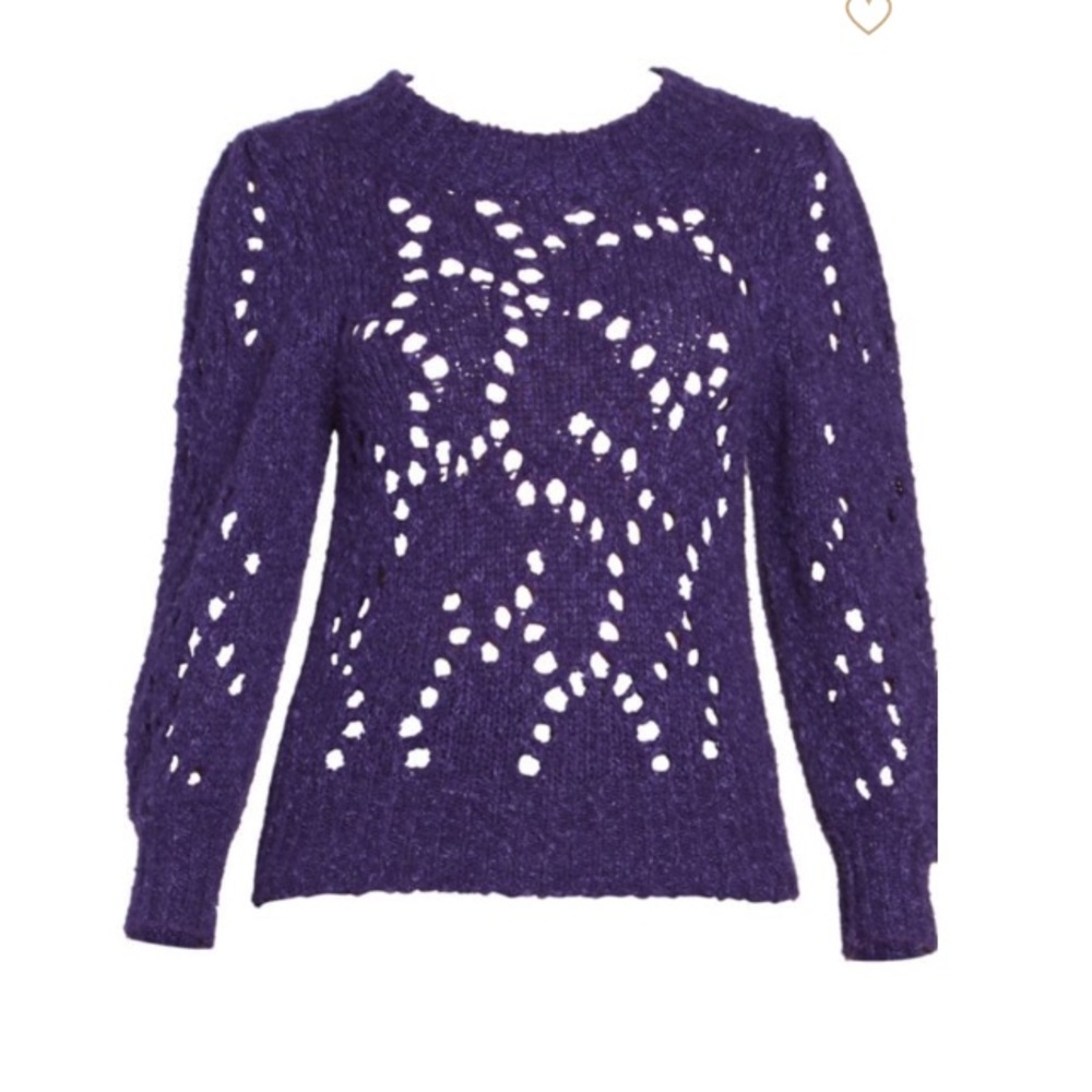 ISABEL MARANT**Purple Knit Sweater**US 6 $370 - Picture 4 of 7